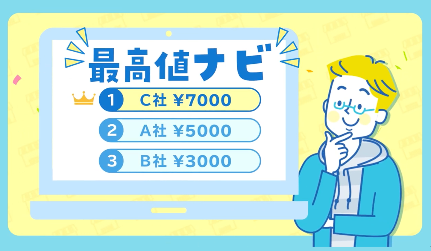 最高値ナビの紹介画像